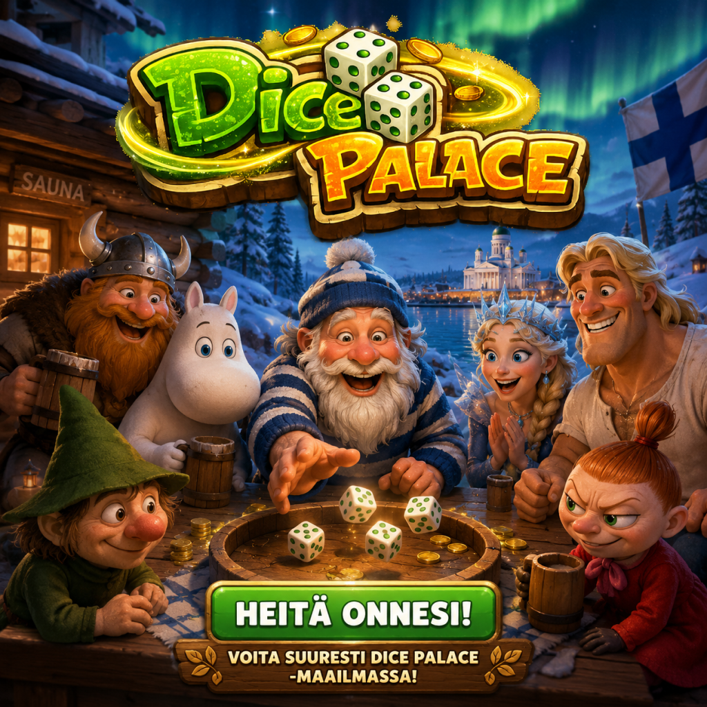 Dicepalace Casino tervetuliaisbonus